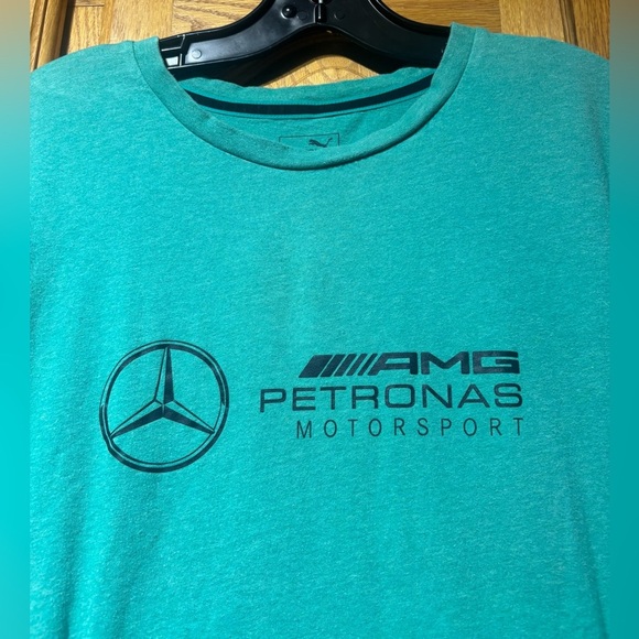 Puma Mercedes AMG Petronas Motorsport Formula 1 F1 Racing Team T-Shirt Large - Picture 4 of 7